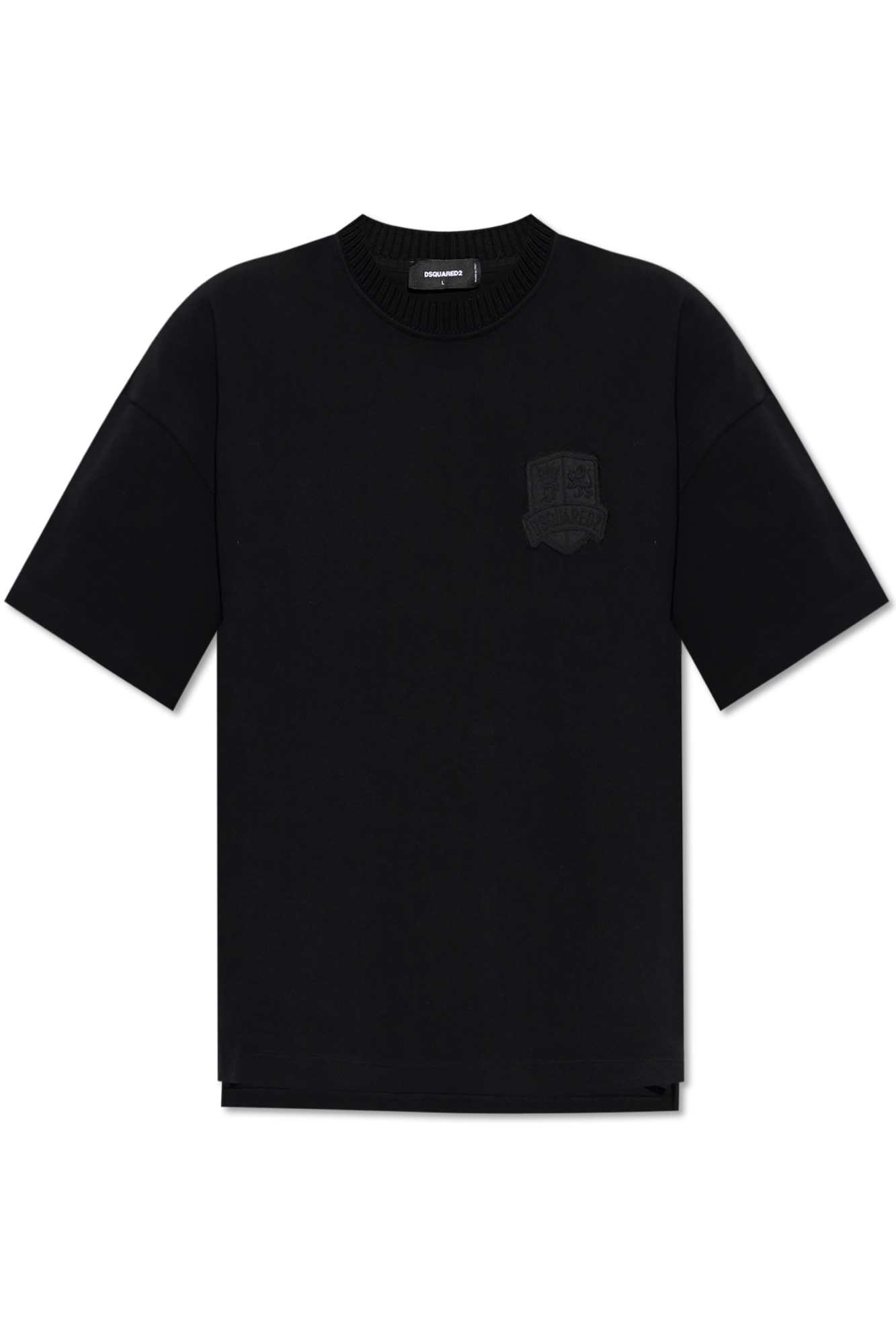 DSQUARED2 黒 メッシュスウェット XS ユニセックス DOWNHILL DSQUARED2 黒 メッシュスウェット XS ユニセックス DOWNHILL